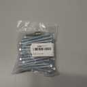 Wensilon 1/4" x 3" Zinc Plated Large Diameter Concrete Screw Actual Thickness 5/16"(8mm) for Anchoring to Masonry, Brick or Block (30 pcs)