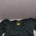 ZOMVA Plus Size 0X-4X Sparkly Glitter Formal Maxi A Line Dress Sparkle Wrap Handkerchief Sleeve Prom Cocktail Evening Gown (Green)