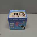 Interactive Dog Toys Tug of War,Dog Puzzle Toy Squeaky for Medium Small Breed Mental Stimulation,Indestructible Food Dispensing Dog Toy to Keep Busy,Red Yellow