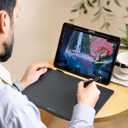 DIGIDRAW T610 Drawing Tablet 10x6 Inch, Paper-Like Graphics Tablet with 16384 Levels Battery-Free Stylus, 8 Shortcut Keys Art Pad for Painting, Illustration & OSU Gaming, Mac/PC/Android/Chromebook