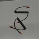 USB C Cable 3ft 2Pack USB C to USB C Charger Cable for Car, Coiled Type C Fast Charging Cable for iPhone 17/16/15/Plus/Pro/Pro Max/MacBook Pro 2020/iPad Pro 2020/iPad Air 4/Samsung Galaxy S23-Red