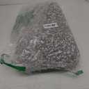 Yimobra Bathroom Rugs Non Slip Washable 36x24, Ultra Soft and Water Absorbent Bath Mats, Plush Fluffy Shower Mat Outside, Luxury Microfiber Thick Matts for Bathroom Floor/Tub, Light Gray and White