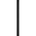 YATINEY Bar Table, Round Bar Table, Counter Height Table, Pub Cocktail Table, Metal Frame, for Bistro, Dining Room, Living Room, Terrace, Black BT05BB