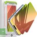 2 Pack Privacy Screen Protector Compatible for iPhone 17 Pro Max, Red to Green Gradient Anti-Spy Glass Film, Shatterproof, Anti-Scratch, Touch Sensitive, No Bubbles Installation ToolNot Compatible with iPhone 17 Pro (Colorful)