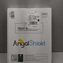 Angel Shield Elongated Wood Toilet Seat with Quiet Close,Easy Clean,Quick-Release Hinges,(Elongated,Dark Walnut) (Elongated-18.5")