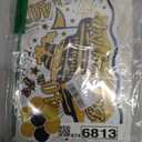 40th Birthday Cruise Door Magnets Decorations, Gold Black Happy 40th Birthday Cruise Ship Door Decor Magnetic for 40th Men Women Anniversary Party Supplies Favors Door Refrigerator Fridge Car Kitchen