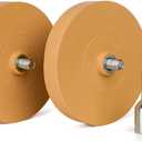 2 Pack 3.5 inch Eraser Wheel Decal Remover Eraser Wheel Adhesive Remover with Adapter Rubber Eraser Wheel for Drill Removes Car Decal Vinyl Tape Graphics Pinstripe Sticker Remover
