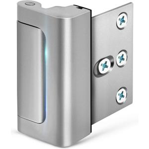 EverPlus Home Security Door Lock for Kids Safety, Childproof Reinforcement Latch for Front Door Withstand 800 lbs for Inside Swinging Doors, Upgraded Metal Child Safety Lock Defend Home