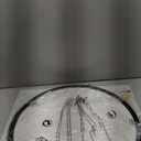 MOONSEA 20 Inch Flush Mount Ceiling Light 42W 4200LM, Dimmable LED Ceiling Light Fixture for Bedroom Kitchen, 3000K-4000K-6500K Adjustable, Round Modern Ceiling Lamp, Black