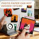 2x2in Square Photo Magnet Maker Machine - Friendly for All Skill Levels
DIY Fridge Magnets Making Kit, Includes Press + Paper Cutter + 200pcs Materials + 100 Photo Paper