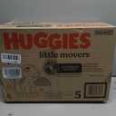 Huggies Size 5 Diapers, Little Movers Baby Diapers, Size 5 (27+ lbs), 132 Count (2 Packs of 66)