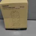 15 ft Extension Cord Tower Power Strip, 11 Outlets 3 USB(1 USB-C) Chargers, TESSAN Surge Protector with Multi Plug Outlet, 1050J Protection, Office Supplies, Desk Accessories, School Dorm Essential (White)