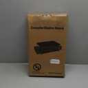 OPNICE Desk Organizer and Accessories, 2-Tier Computer Monitor Stand Riser with Drawer and 2 Pen Holders, Laptop Stand, Office Desk Accessories for Office Supplies, Black (Black 1-Pack)