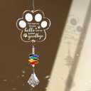 Pet Memorial Gifts for Dogs, Loss of Dog Sympathy Suncatcher, Pet Loss Passing Away Bereavement Remembrance Sympathy Gifts, in Memory of Cat Sun Catcher