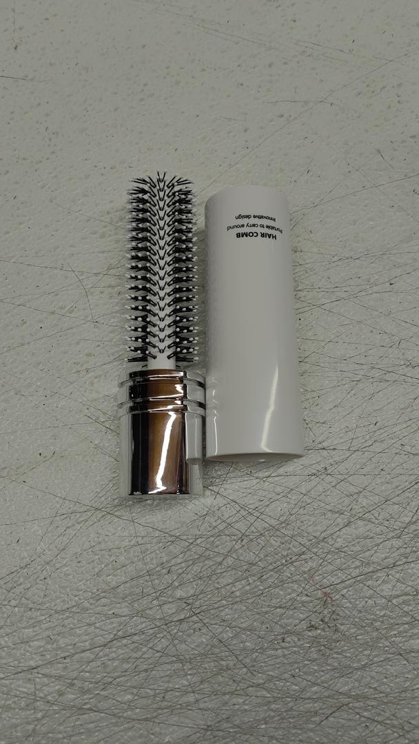 1pcs Round Hair Brush Compact Quiff Comb Retractable Curling Hairbrush Blow Drying Travel Styling Brush for Women