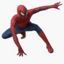 COLOWANA Halloween Cosplay Costume Superhero Spandex Jumpsuit Bodysuit Costume Mask 3D Style. size 130