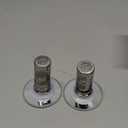 Adoric Bathroom Sink Stopper 2Pack, Sink Drain for Bathroom Pop Up Stopper with Removable Stainless Steel Filter Basket Hair Catcher for Standard 1.06"-1.50" Sink Basin Hole