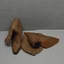 IUV Cowboy Boots For Women Western Cowgirl Boots with Chunky Heel Mid Calf Snip Toe Ideal for low insteps, 9 Wide, Brown 