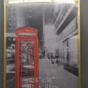 Lavezee 24x36 Poster Frame for Artwork, Puzzles and Photos, Gold Picture Frame Display 24 x 36 Inch Photo Picture Frame for Wall, Metal