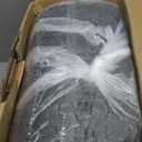 COZY KISS Dog Stairs for Small Dogs 19.7" H, Curved Dog Step for Puppy, Older or Cat, Medium Pet Ramp for Sofa, Couch or Bed, Ladder with High Density Foam, 4 Step, 15.7x28.3x19.7 inch, Grey