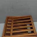 Shoe Rack, Bamboo Foldable Shoes Organizer Free Standing Shelf for Entryway, Closet, Bedroom, Hallway, | Natural | Functional | Multifunctional Shoe Rack (Brown Color) 6 Layers