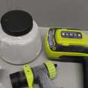 Cordless Paint Sprayer for Dewalt 20V Battery, Portable Wireless Spray Paint Gun with 1200ML Container, Easy to Clean,3 Patterns for Fence House Wood Ceiling etc. DL05 Green (Battery Not Included)