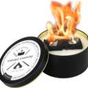 Portable Campfire | Portable Fire Pit | Smores Maker | Lightweight and Portable | 3-5 Hours of Burn Time | Convenient-No Wood-No Embers-No Hassle | Great Gifts for Picnics, Camping and More. (1 Pack)