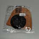 ZLYC Men Winter Knit Fisherman Beanie Hat Fashion Warm Daily Skull Cap (One Size, Solid Brown)