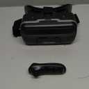 TECKNET VR Headset for Phone with Bluetooth Controller, 4.7-7.2" VR Headsets with HD 110FOV Anti-Blue Light Lenses & Adjustable Gears, 3D VR Headset for Kids Compatible iPhone Samsung Android (Black)