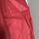 Christmas Tree Skirt 24 inches, Red Faux Fur Christmas Tree Skirts with Gold Snowflakes, 24 inch Tree Skirt