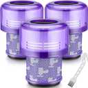 3 Pack Filter Replacement for Dyson V11 Outsize, V11 Outsize Origin, Outsize, Plus, Outsize Absolute+, Absolute Extra, SV16,SV29 Vacuum Cleaner,Compare to Part 970422-01