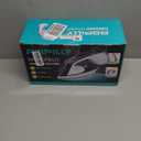 Steamer for Clothes, 1600W 2-in-1 Steamer & Iron with Large Ceramic Plate, Powerful Turbo Steam, Smart Temperature Control, Auto-Off, Wrinkle Remover for All Fabrics (white)