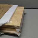 Solid Wood Shelf Covers for Wire Shelving, Wire Rack Covers for Pantry Shelves, Tool-Free & Snap-On (5pcs, 27" W x 12" D), 27"W x12"D x2.6"H