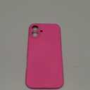 Vooii Compatible with iPhone 16 Plus Case, Liquid Silicone Upgrade [Camera Protection] [Soft Anti-Scratch Microfiber Lining] Shockproof Phone Case for iPhone 16 Plus 6.7 inch - Pitaya