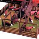 Life-Like Trains HO Scale Building Kits - Stock Pen