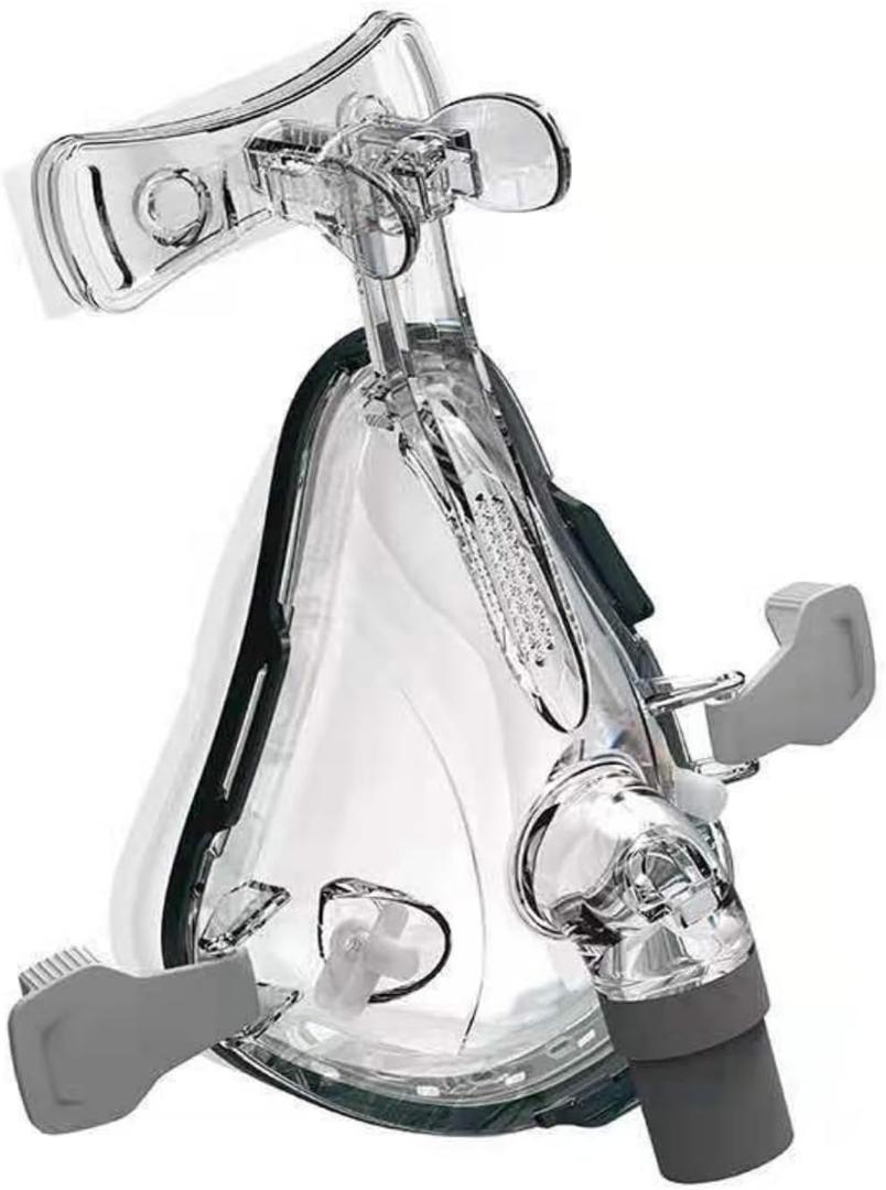 Universal Replacement Full Face Cushion Full Set Include Headgear, Elbows, Frame, Full Face Supplies to Improve Wearing Comfort - Medium (M)