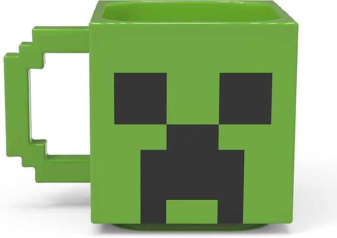 Minecraft Creeper 21 oz 3D Character Sculpted Ceramic Coffee Mug