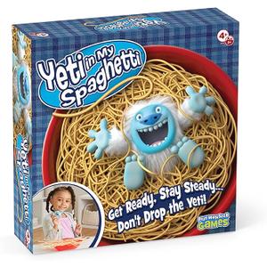 Yeti in My Spaghetti Board Game – Kids Games, Family Game, Multi-Player, Board Games for Family Night, Preschool Toys, Hand-Eye-Coordination Game, Don’t Drop Yeti, Ages 4+