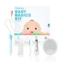 Frida Baby Basics Kit, Baby Essentials Kit Includes Nasal Aspirator Snotsucker, NailFrida Nail Files, Windi Gas Relief, DermaFrida Bath Brush + Silicone Carry Case (1 Count (Pack of 1))