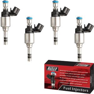 Set of 4 Fuel Injectors 12662571 FJ1206 Replacement Compatible with Buick Envision Regal Sportback TourX Cadillac ATS CT6 CTS Chevrolet Camaro Malibu GMC Terrain 2.0L L4 - Replaces 800-2242N