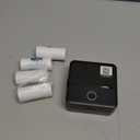 Core Innovations Wireless Mini Portable Thermal Printer Label Maker, Paper Included for Android and iOS Phone - Black