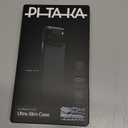 pitaka for iPhone 17 Pro Case 6.3" with Camera Control Button, Compatible with MagSafe, Ultra-Slim Case with Caseless Touch Feeling, 600D Aramid Fiber Woven, Black/Grey(Twill)