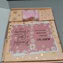 Easter Basket Gifts for Tween & Teen Girls, 8 PCS Birthday Gift Teenage Girl Gifts Trendy Stuff w/Fun Task Tag Makeup Brushes & Bag, Empower Positive Wrapped Gift Prefilled Stuffers for Daughter Niece