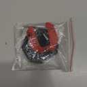 Motorcycle Kickstand Pad, Aluminium Alloy Kickstand Side Stand Extension Plate, Universal Motorcycle Support Accessory for Soft Ground, Grass, Gravel, Sand and Hot Pavement (Red)