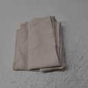 Rectangle 4 Feet Tablecloth 60x84 inch Linen Textured Table Cloth Stain and Wrinkle Resistant Washable Polyester, Decorative Table Cover Waterproof for Dining, Buffet and Camping, Beige