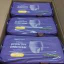 Amazon Basics Maximum Absorbency Incontinence Underwear for Women, Disposable Postpartum, Bladder Leak Protection, Odor Control, Soft, Medium, Lavender, 60 Count (3 Packs of 20)