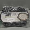 Snow-Chains Easy Install Tire-Chains, One-Pull Fit Design Tire Snow Chains for Passenger Cars, Sedan, SUVs, Emergency Winter Tire Traction Car Tires 215 225 235 245 255 275 - Set of 2 (KN130)