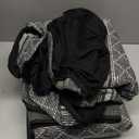 Road Comforts Baja Blanket Seat Covers Gray Diamond Bucket Seat Covers Low Back Full Set - Jacquard Fabric, Airbag Compatible, Universal Fits for Most Cars, Truck, SUV, Vans