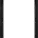 Abtgt 18x24 Canvas Floating Frame with 0.9" Deep, Black Floater Frame for Canvas Paintings with Adhesive, Vertical or Horizontal Wall Art frame for Prints Oil Painting Diamond Decor, 1 Pack.