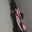 Pet Gear Travel Lite Plus Stroller, Compact, Easy Fold, No Assembly Required, Large Wheels for Cats and Dogs up to 15 pounds, Light Pink